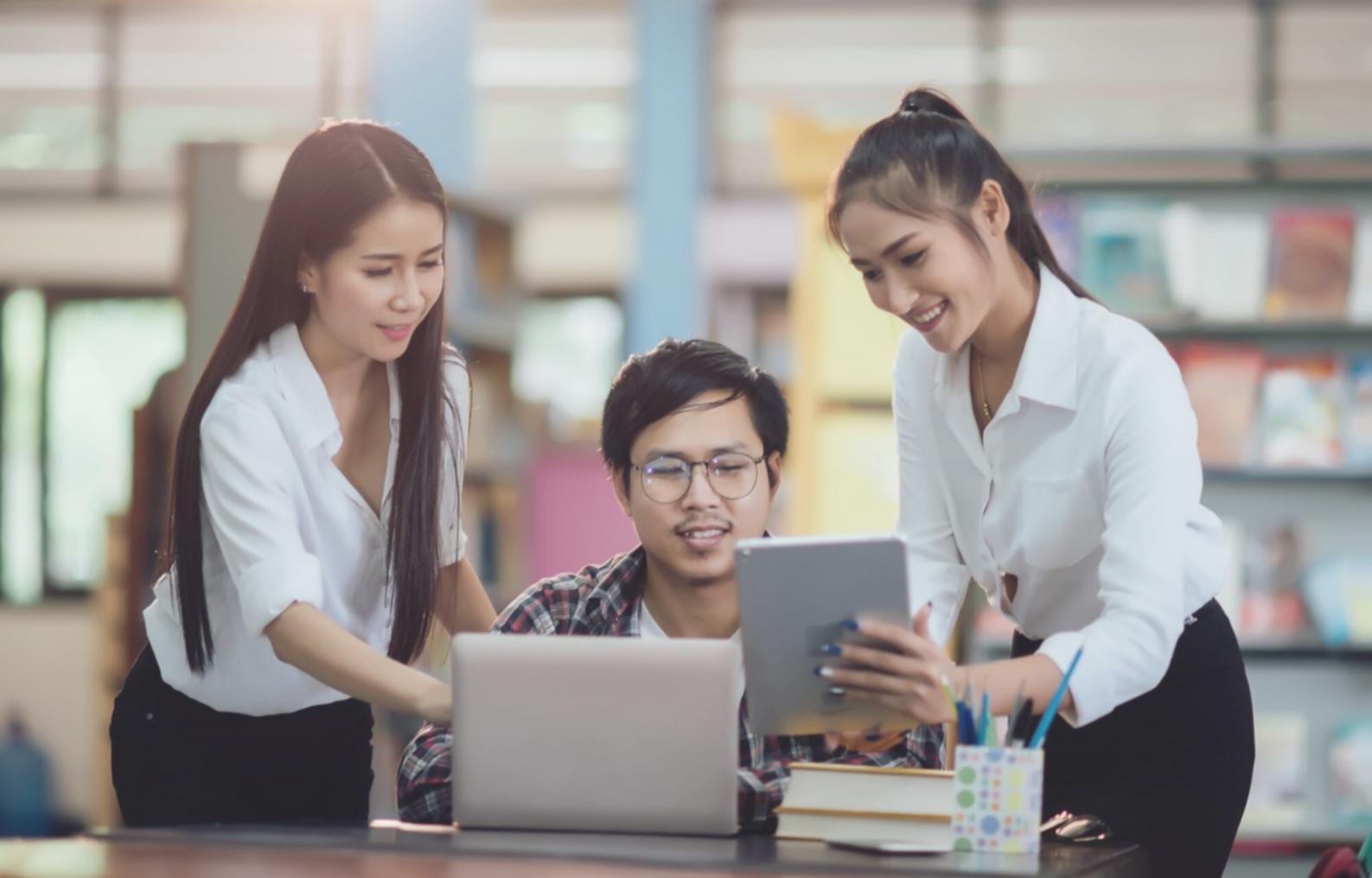 Ambiente creativo di apprendimento per scrittori